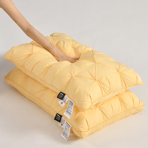 【品牌直发】加倍生活  扭花面包枕 高弹蓬松  轻柔透气 立体包边 商品图2