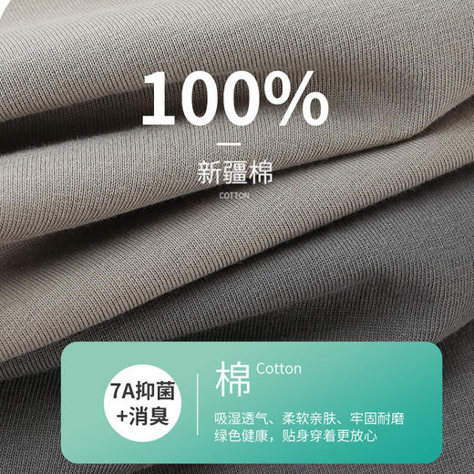 夏季【220克圆领纯棉t恤】7A抗jun纯色短款上衣 舒适透气 耐磨休闲百搭T恤 商品图3