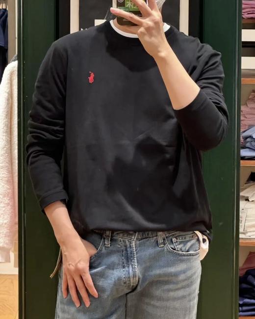 四色！男女同款！拉夫劳伦polo 经典刺绣logo小马标长袖T恤  小马标长袖 商品图4