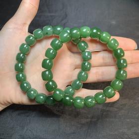碧玉单圈-直切手串10*10
