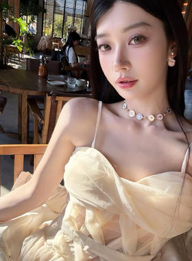 D家 25年新款D-Luck彩色树脂圆形项链