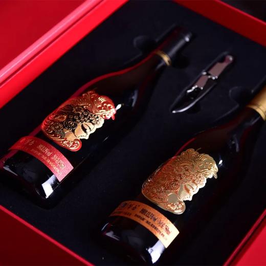 茅台集团茅台国粹双支珍藏葡萄酒礼盒 整箱750ml*2瓶*4盒包邮 商品图13