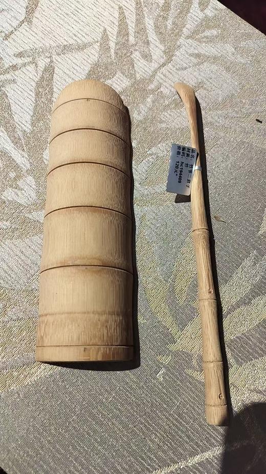 竹节二君子茶则 商品图0