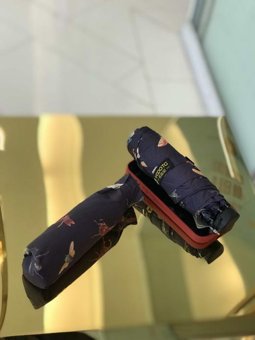 优品堂【月下瑶台】五折黑胶防紫外线伞 商品图1