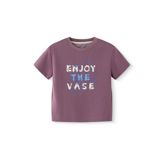 【商场同款】英氏男童短袖T恤夏季透气吸汗T恤2025新款短袖上衣 商品图4