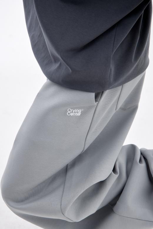 CryingCenter 不起皱四色绣花休闲运动长裤 哭喊中心 商品图4