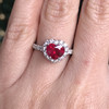 缅甸鸽血红戒指〔一见倾心〕 商品缩略图1