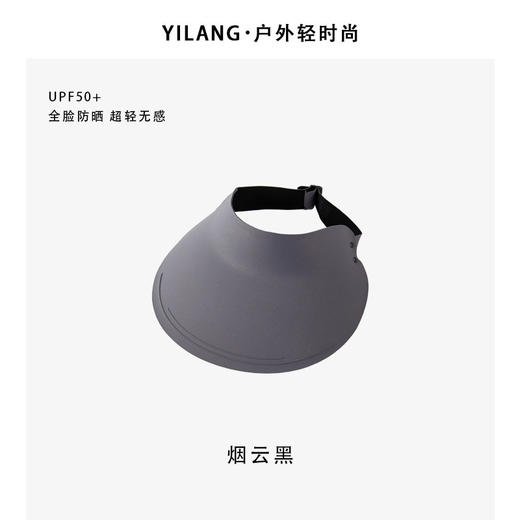 防晒帽夏季【无感遮阳一体帽】防紫外线运动空顶帽 户外大檐太阳帽  商品图6