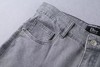 【 舒适百搭！精湛细节！】春夏新款灰色水洗牛仔裤！进口天丝莫代尔面料 商品缩略图5
