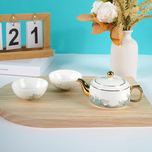 国瓷永丰源 海阔天高旅行茶具（4头） 商品图2