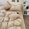 【YW】无忧购日式格子裸睡四件套水洗棉被套床单(截单后7天发货) 商品缩略图10