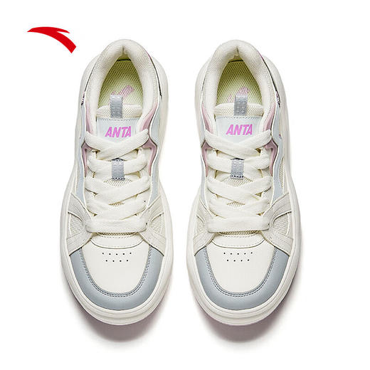 安踏（ANTA）冰淇淋丨板鞋女2025春季厚底增休闲鞋时尚潮流运动鞋女122528035 商品图2