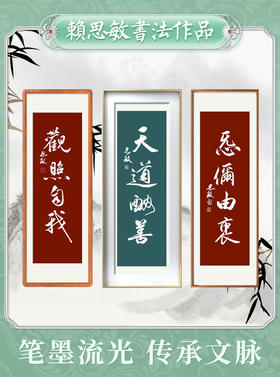 【书香雅韵】赖思敏书法作品（可定制）