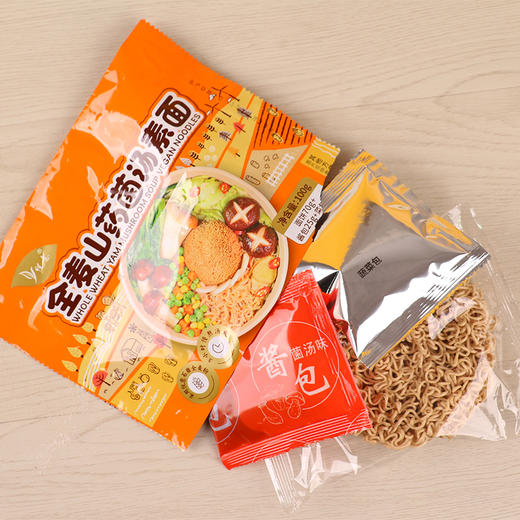 悦意 全麦山药菌汤素面B100g*5 商品图2