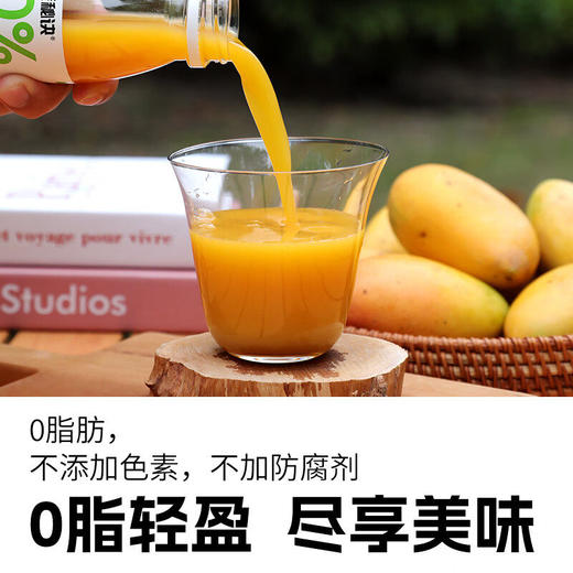 乐源芒果汁果蔬秘诀饮料100%275ml*8瓶 商品图2