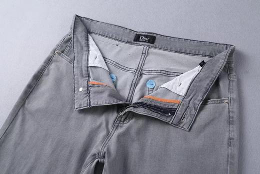 【 舒适百搭！精湛细节！】春夏新款灰色水洗牛仔裤！进口天丝莫代尔面料 商品图3
