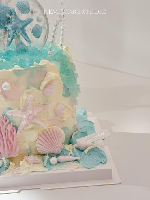 海洋许愿池蛋糕 商品图3