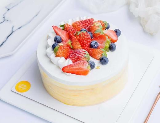 动物奶油·缤纷鲜果千层蛋糕C款 商品图0