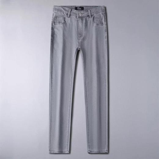 【 舒适百搭！精湛细节！】春夏新款灰色水洗牛仔裤！进口天丝莫代尔面料 商品图0