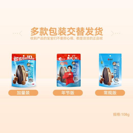 洽洽山核桃味瓜子 108g 商品图4