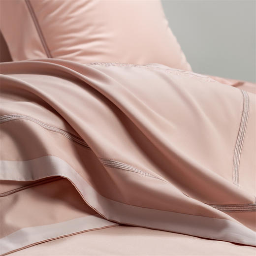 自然醒160支长绒棉四件套高档全棉被套床单轻奢刺绣新疆长绒棉被罩2025新款床上用品GDS 商品图7