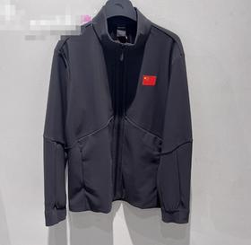 安踏冠军全天候系列24秋冬修身外套加绒男针织运动上衣 152440704