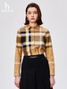 哈吉斯春秋季女士时尚设计感格纹衬衣 yh 309945 商品缩略图2