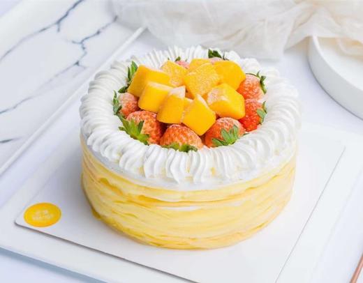 动物奶油·缤纷鲜果千层蛋糕F款 商品图0