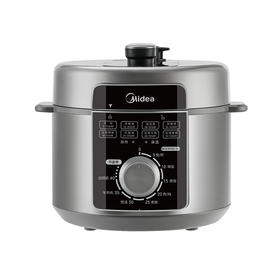 美的（Midea）电压力锅 5升大容量 双内胆 开盖煮精 准控温 一键煮水饺 一键开盖煮MY-E5329
