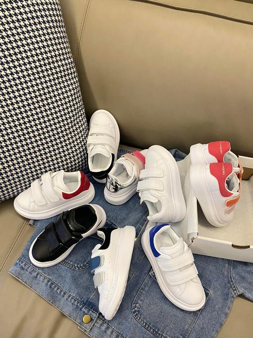 点此购买 麦昆魔术贴时尚低帮儿童板鞋 ld 281986 商品图0