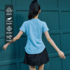 LUSHISI羽弦主题短袖吸湿排汗运动训练耐磨修身线条羽毛球t恤女 商品缩略图1