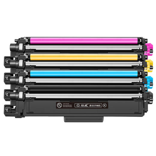 绘威DTK1L四色易加粉粉盒套装 适用得力Deli DCM24ADN打印机墨盒 墨粉盒 商品图1