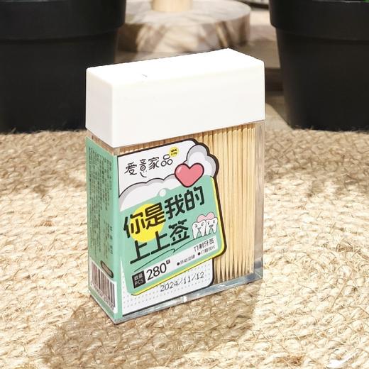 A5713长方体瓶装牙签280支装 商品图0