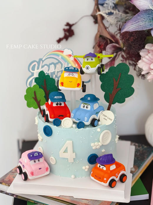 小汽车蛋糕 商品图0