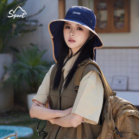 立减12【户外旅游遮阳帽】防晒帽女防紫外线 登山钓鱼渔夫帽 野炊徒步太阳帽子 #异业福利