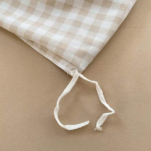 【YW】无忧购日式格子裸睡四件套水洗棉被套床单(截单后7天发货) 商品图12