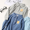 儿童春秋装【学院风POLO衬衫】男女宝宝长袖翻领上衣 洋气纯色衬衣 商品缩略图1