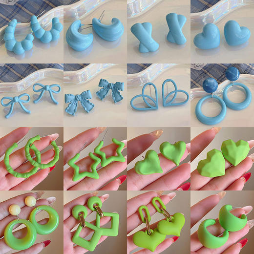 耳夹小众耳环对称秋冬高级感耳饰精美不首饰好品耳钉简约轻奢 商品图3