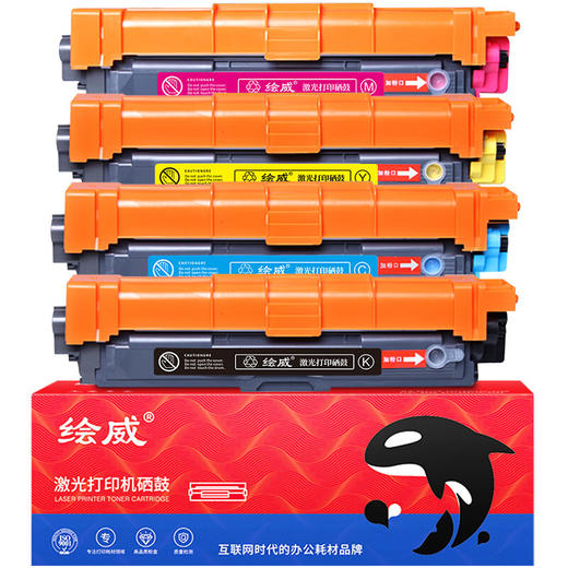 绘威LT7310粉盒 适用联想cm7810dxf粉盒 cm7310dnw打印机墨盒 易加粉硒鼓 大容量四色套装 商品图8