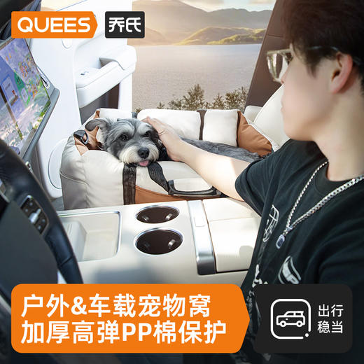 乔氏车载宠物垫便携手提包轻便狗狗包猫包便携车载宠物包安全座椅 商品图3