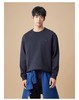 点此购买 滨波春秋男士后背logo罗纹圆领宽松纯棉卫衣 ss 310030 商品缩略图4