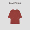 ROMI STUDIO“基础随性”汉麻棉混纺肌理感圆领短袖T恤 RWCSSY1703 商品缩略图0