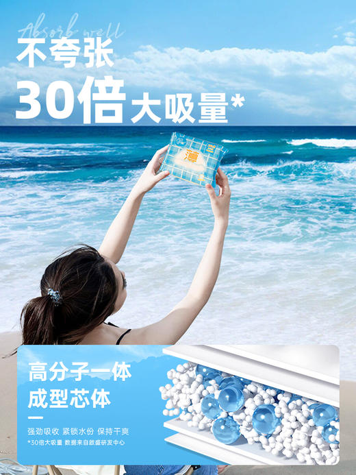 小妮医护级卫生巾久坐防侧漏绵柔日用夜用姨妈巾9包组合装 商品图4