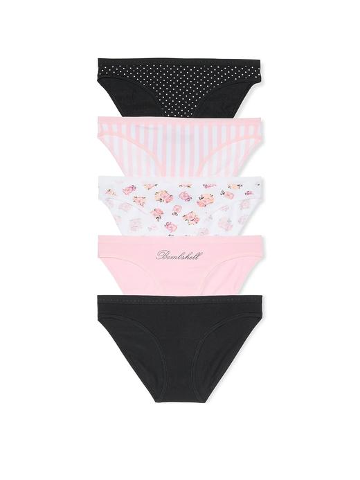 上新款！VS维秘全棉内裤5条装套装 商品图3