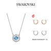 【顺丰速达】【下单赠满钻耳环】Swarovski/施华洛世奇跳动的心蓝锁骨链BF AB 商品缩略图0