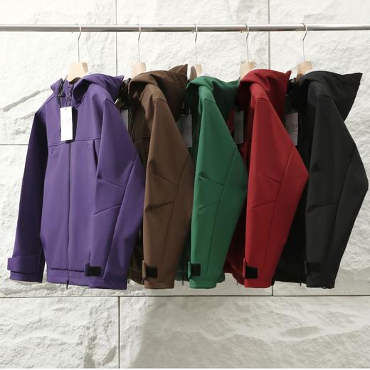 2025早春男女款户外软壳冲锋衣！轻三防休闲连帽夹克外套！ 商品图2