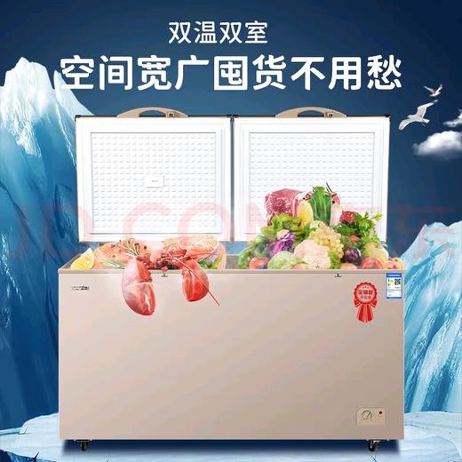 白雪402升双温冷藏冷冻柜BDX-402AHU铜管制作236升冷冻，166升冷藏 商品图4