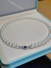进口白珠蓝钻锆石珍珠项链 商品缩略图13