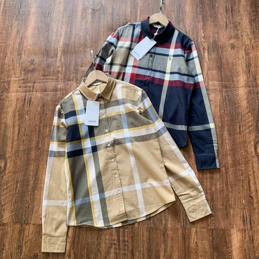 哈吉斯春秋季女士时尚设计感格纹衬衣 yh 309945 商品图0