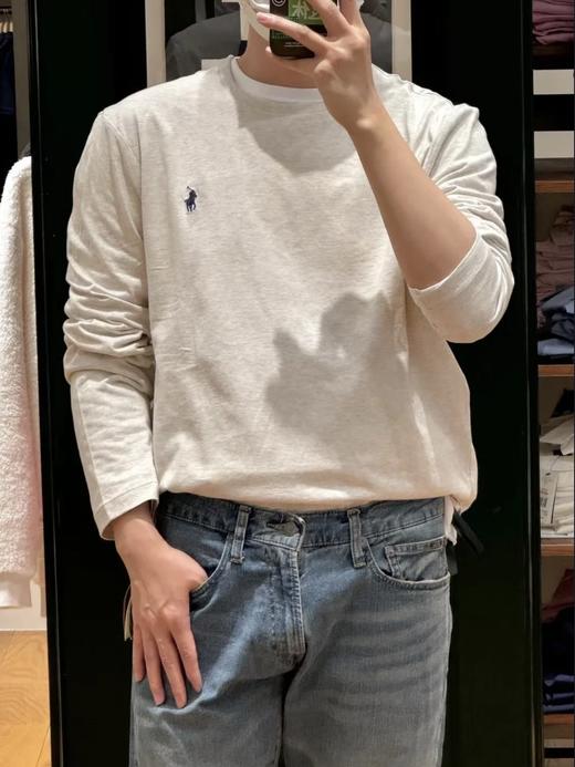 四色！男女同款！拉夫劳伦polo 经典刺绣logo小马标长袖T恤  小马标长袖 商品图2